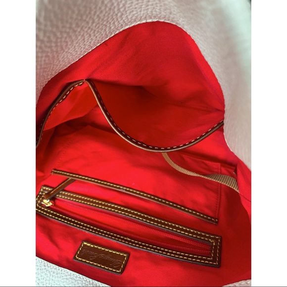 Dooney & Bourke Pebble Leather Logo Lock Hobo - Picture 14 of 16